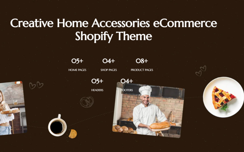 CookingCake - Taart en koekjes Shopify-thema