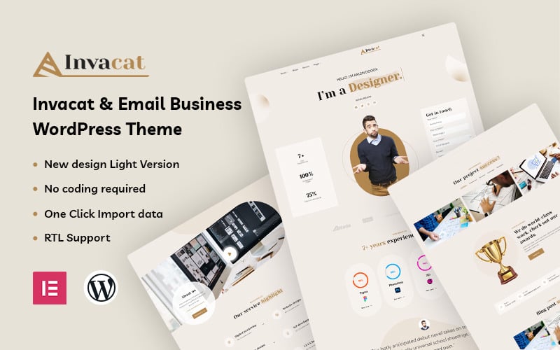 Invacat - Personal WordPress Theme