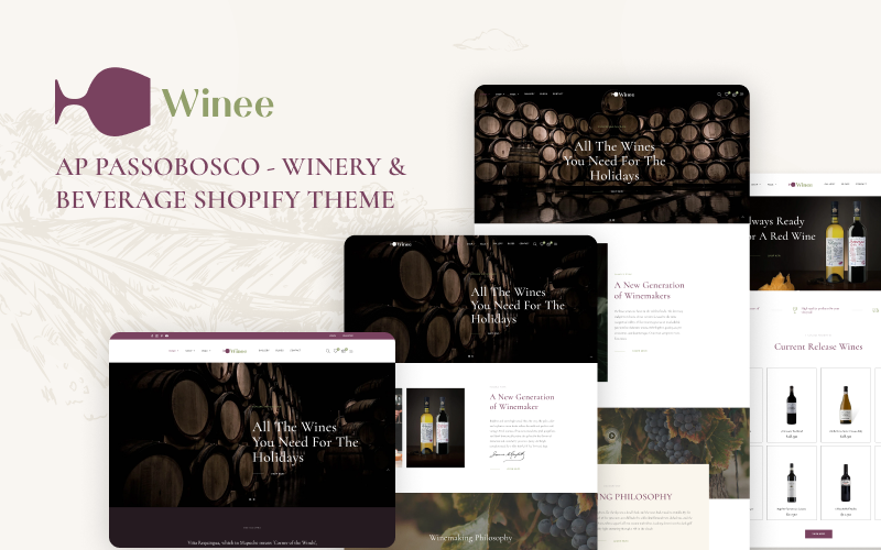 Ap Passobosco - Tema Winery & Beverage Shopify