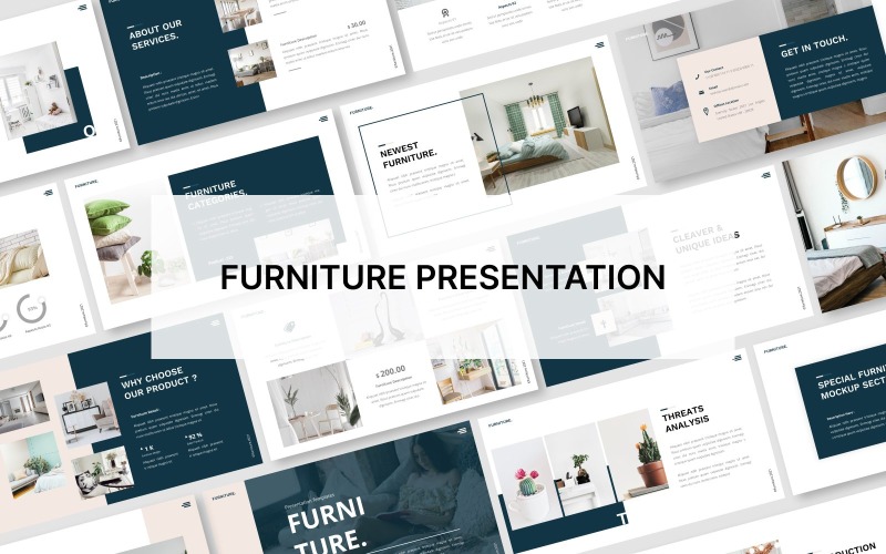 Презентація шаблону PowerPoint для меблів