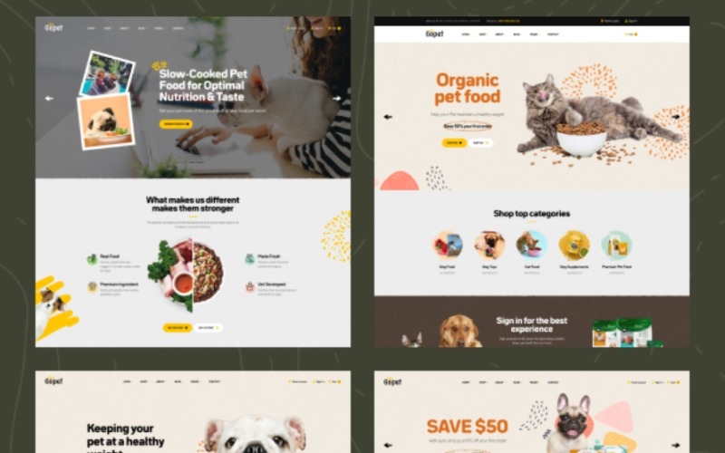 LovelyPet - Caring For And Loving Pets Shopify Theme