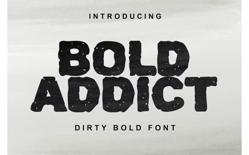 Bold Addict Font - Bold Addict Font