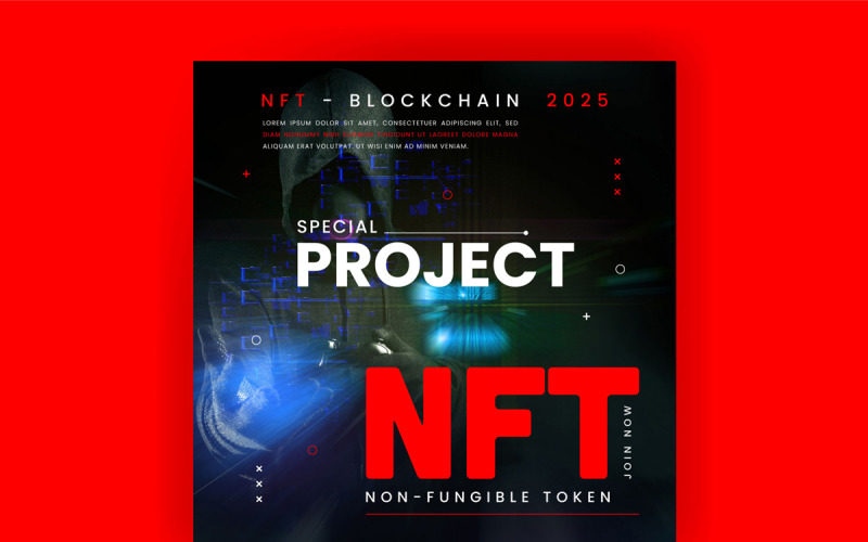 NFT Project Social Media Post