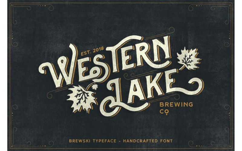 Brewski Brewery字体字体