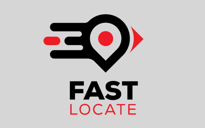 Location And Map  Logo Template