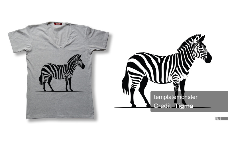 Zebra Artwork: Monochromatické mistrovské dílo zebry