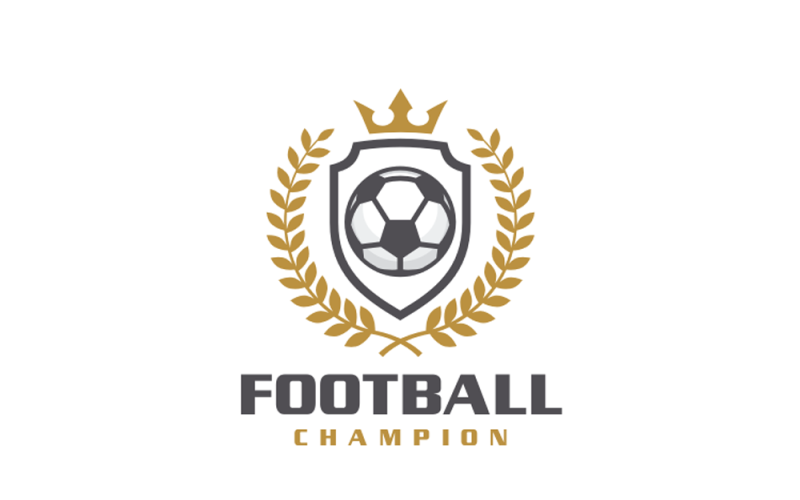 Football Soccer logo design template