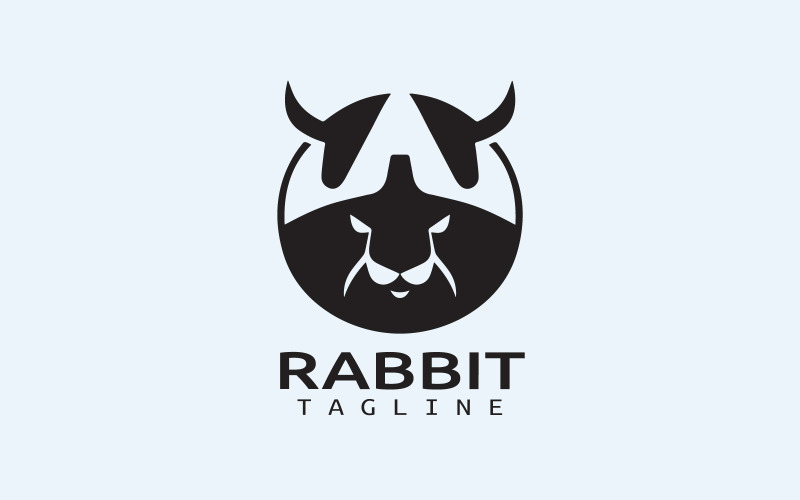 兔子维京标志模板V7