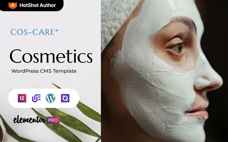 化妆品和皮肤护理WordPress元素主题