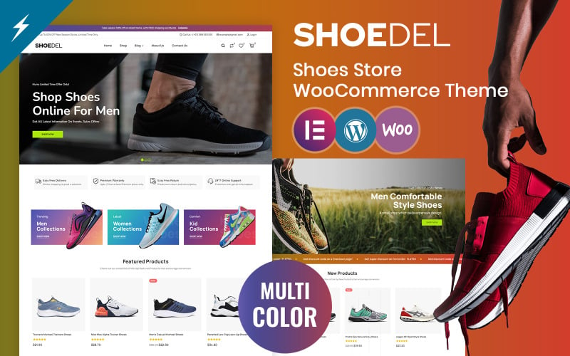 Shoedel - WooCommerce主题的鞋子和配件