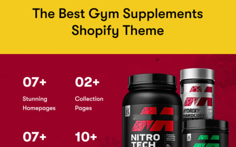 Gymary - Functional Foods And Bodybuilding Equipment Shopify Theme