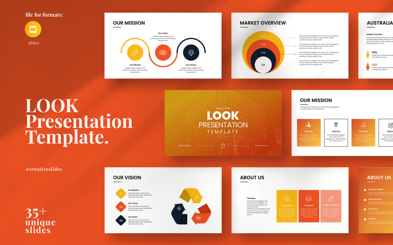 Look Google Slides Presentation Template