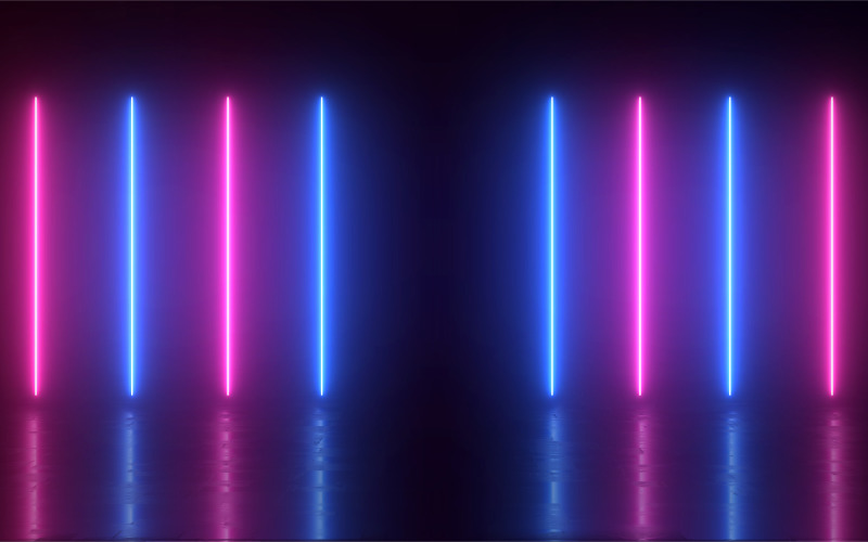 Abstraktes Neon-Effektlicht-Hintergrunddesign