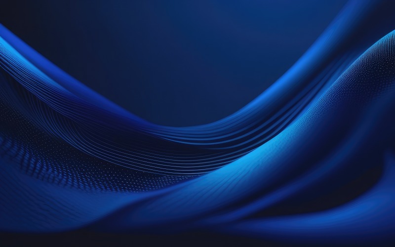 Premium hoogwaardig abstract 3D Blur Wave-achtergrondontwerp