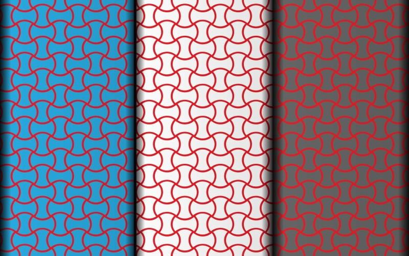 Geometric vector customize pattern design.