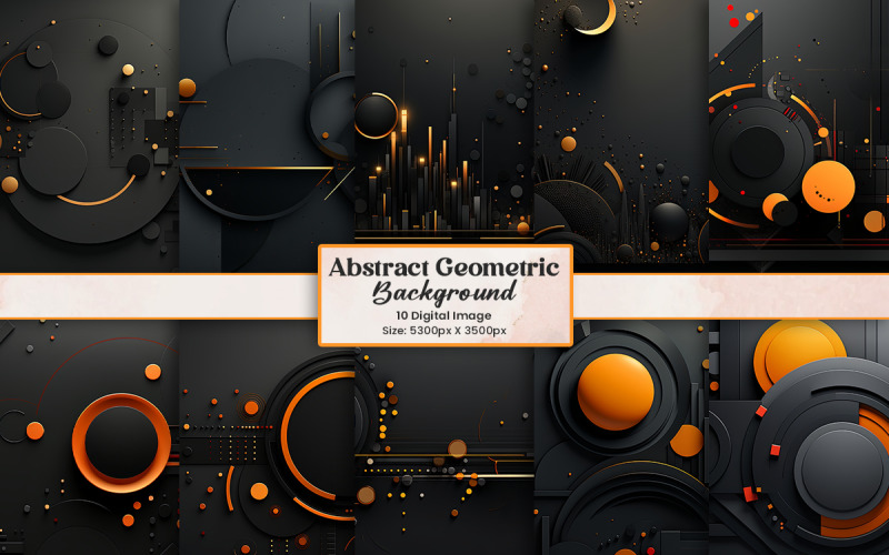 Abstract background with geometric shapes, Colorful fluid gradient geometric pattern.