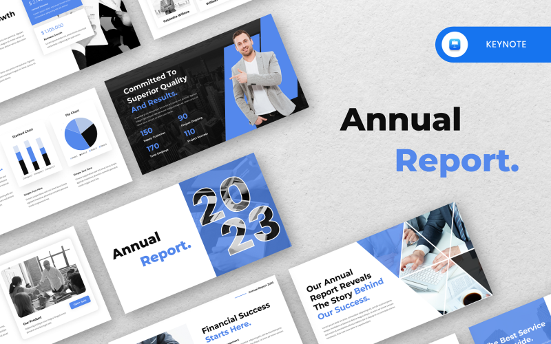 Business Annual Report Keynote Template