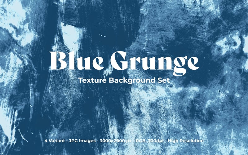 Fond De Texture Grunge Bleu