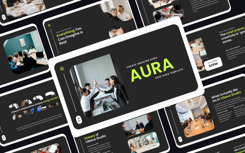 Aura - Présentation Pitch Deck