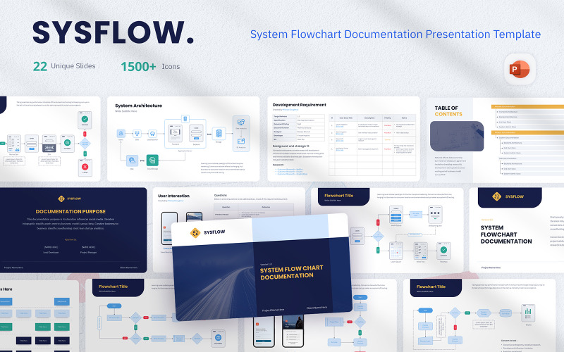 SysFlow -系统流程图文档