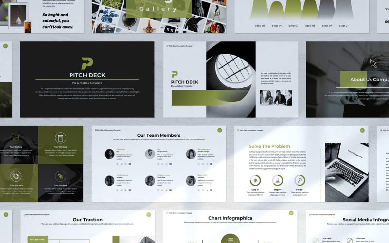 Pitch Deck – Präsentation – PowerPoint-Vorlage