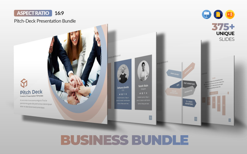 Pitch Deck Presentation Bundle