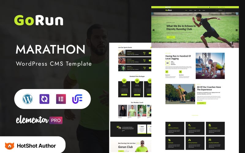 GoRun -马拉松体育赛事的WordPress多用途元素主题