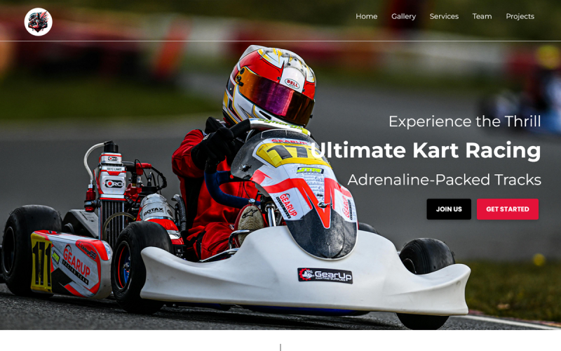 TishKartingHTML - Karting HTML Template