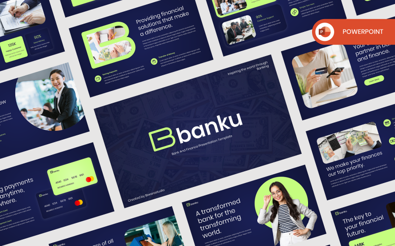 Banku - PowerPoint bancario e finanziario