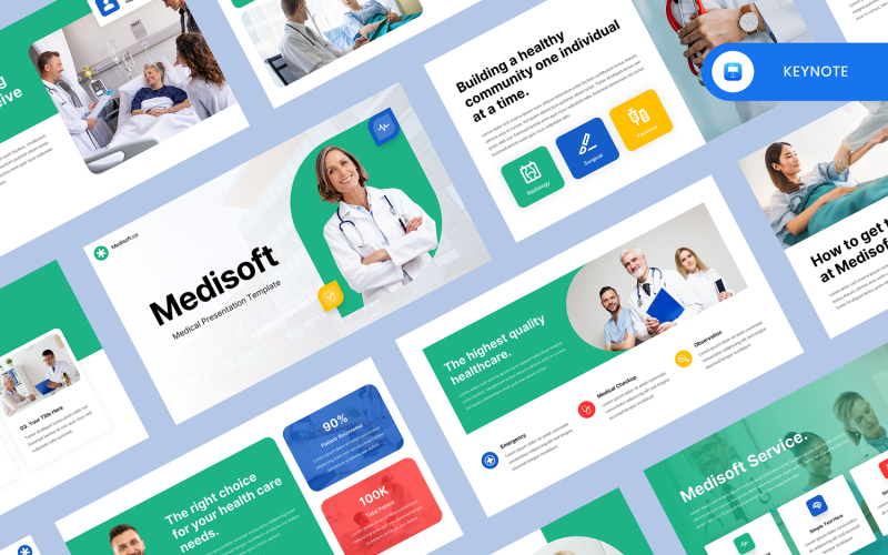 Medisoft – Medical Keynote sablon