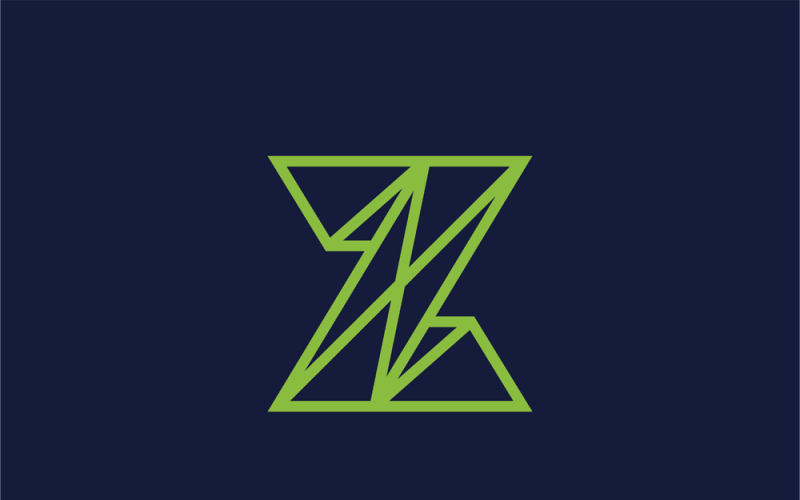 Sıfır - Z Harfi logo tasarımı