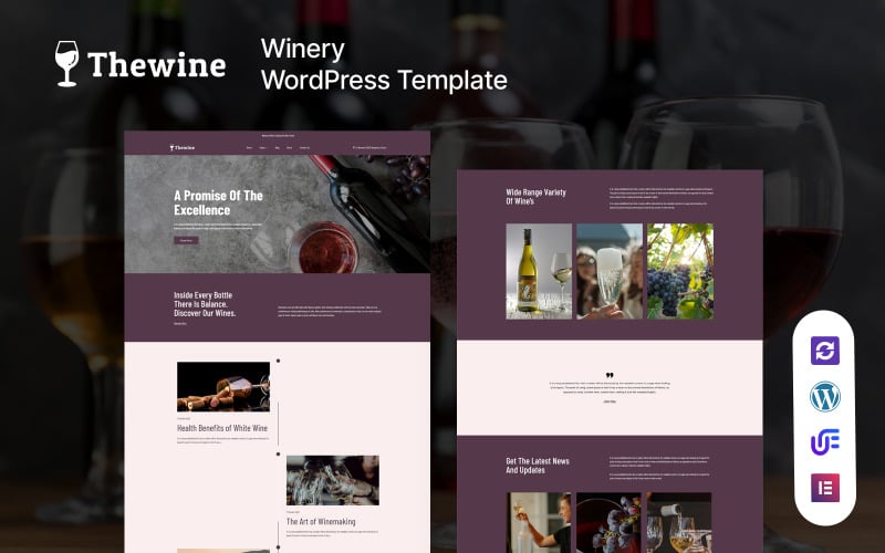 The Wine - Wine & Winery WordPress Theme