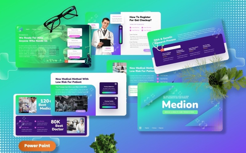 Medion - Medicare Powerpoint Şablonu