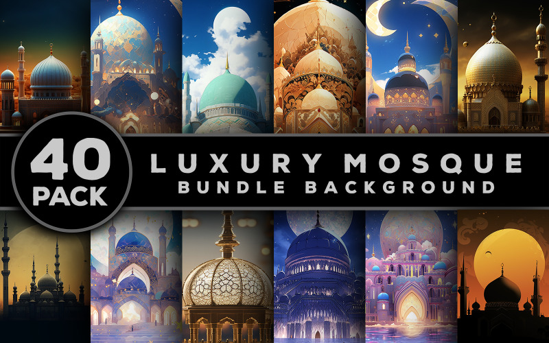 Mosque design bundle_luxury mecset background_premium mecset background_mosque backgrounds