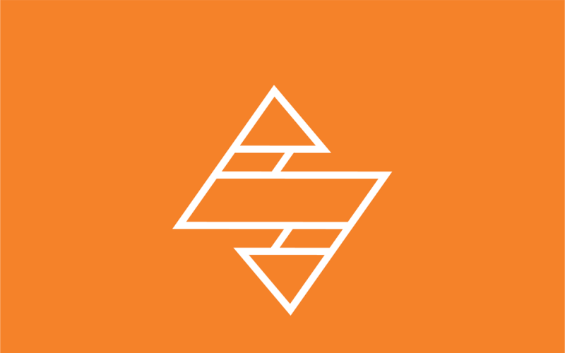 Шаблон векторного логотипа абстрактной буквы S