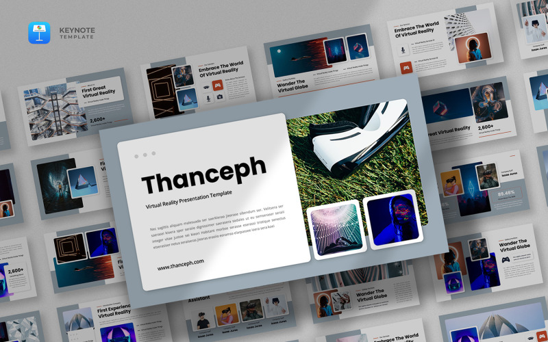 Thanceph -虚拟现实主题模板