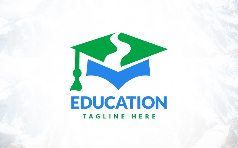 Akademie-Erfolgs-Bildungspfad-Logo-Design