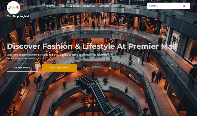 TishShoppingMall - 购物中心 WordPress Theme