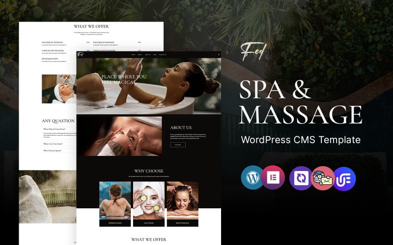 Feel - Tema WordPress Elementor per Spa e Benessere