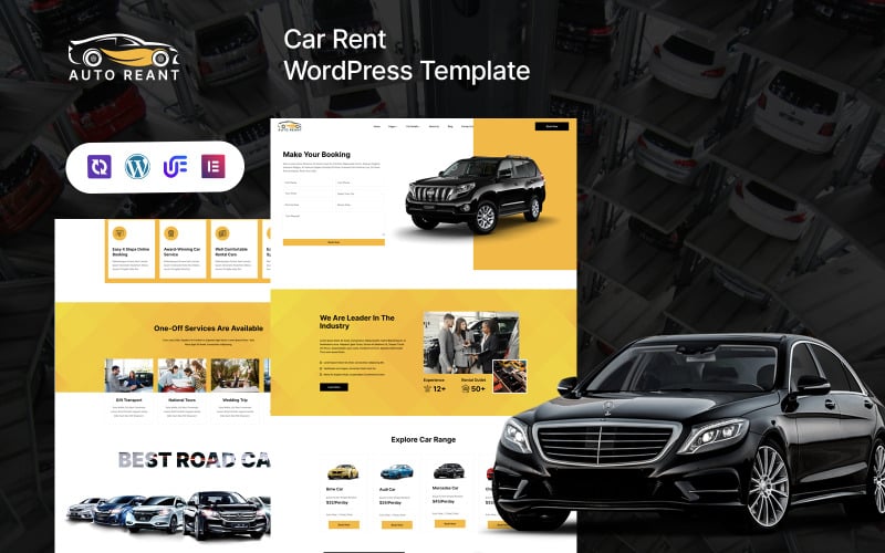 Autoreant - Car Rent And Car Dealer Multipurpose WordPress Theme