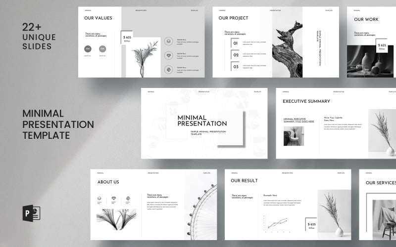 Simple Minimal Presentation Template__