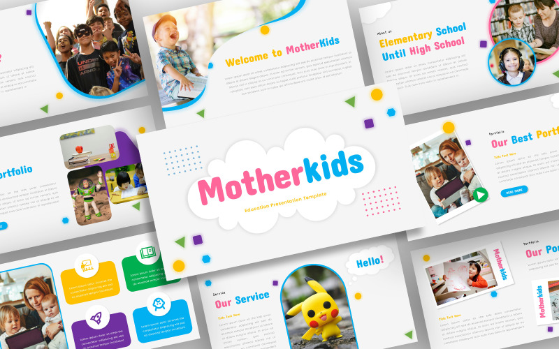 Motherkids – Education Keynote sablon