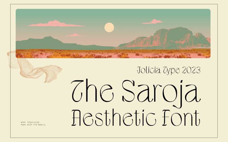 The Saroja |美学字体
