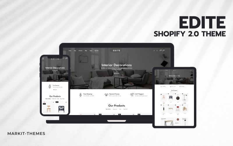 Edite - Tema Premium Furniture Shopify 2.0