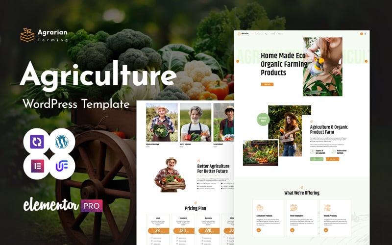 农业- WordPress主题的农业和有机农场