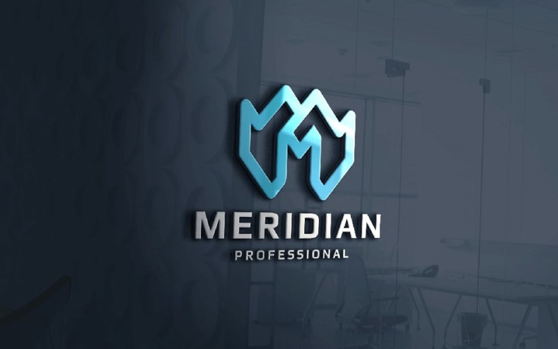 Profesjonalne logo Meridian Litera M