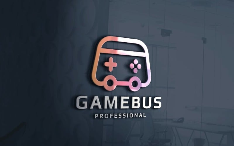 Logo professionnel du bus de jeu