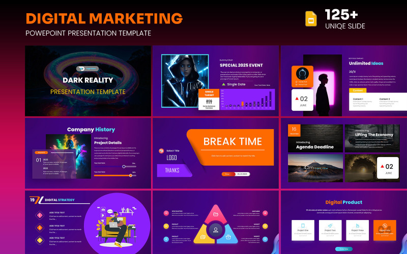 Digital Marketing Goggle Slide Mall