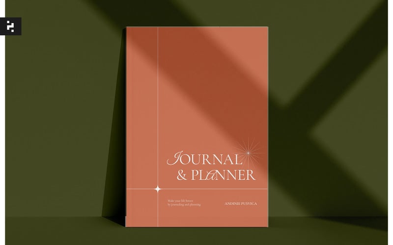 Oranje Boho Journal Planner