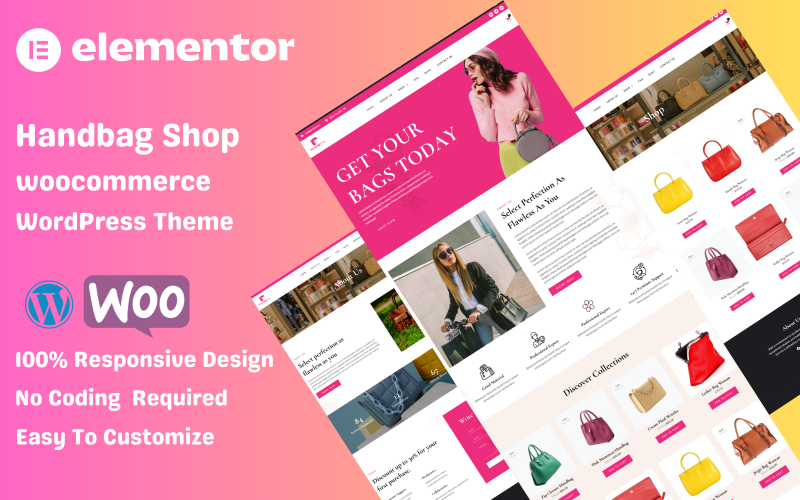 Handtassenwinkel WooCommerce WordPress Thema